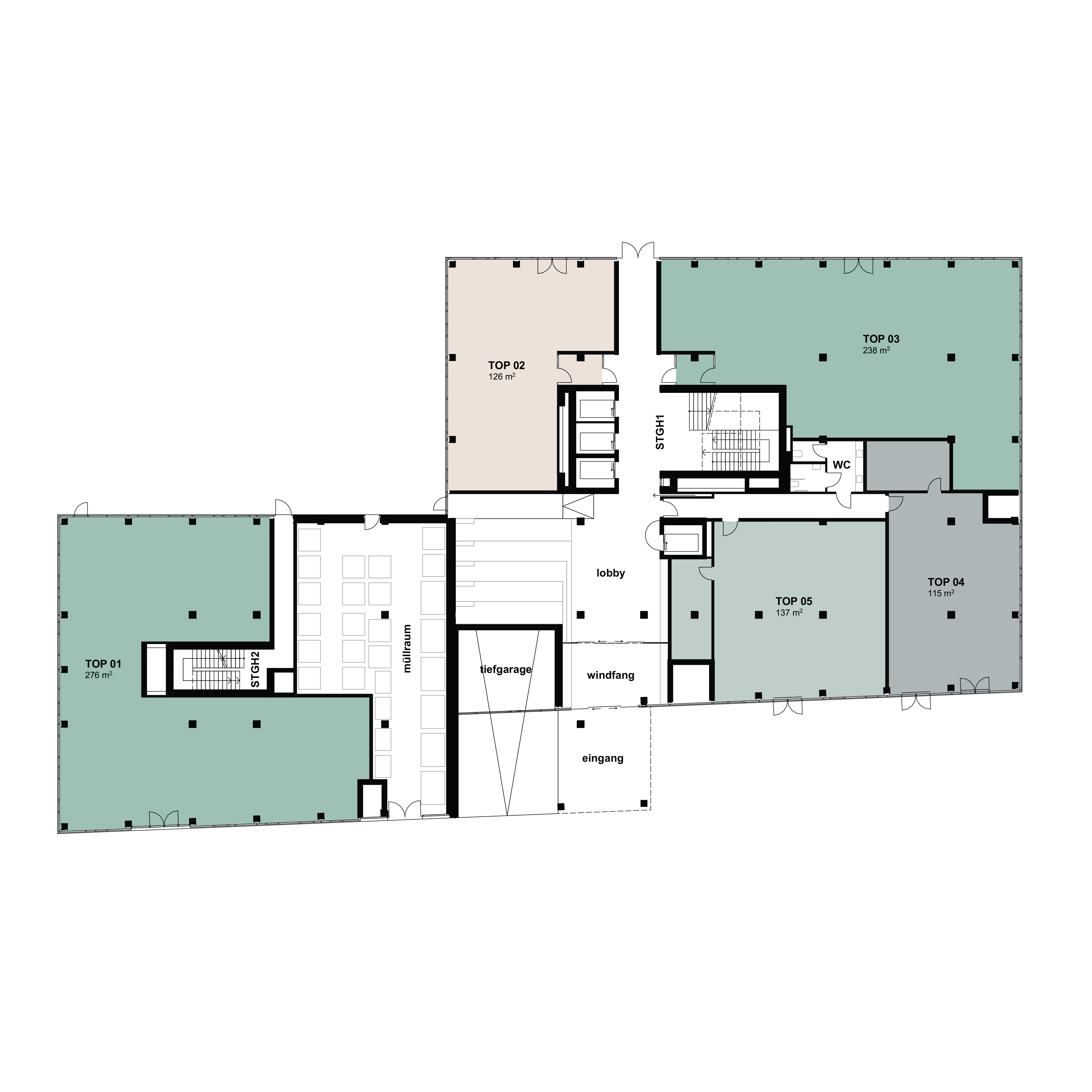Grundriss Erdgeschoss